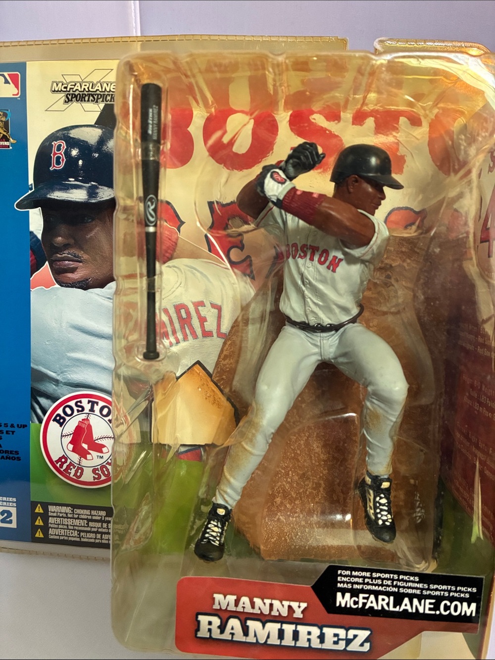 Manny Ramirez Boston Red Sox Collectible Figure — Black & White